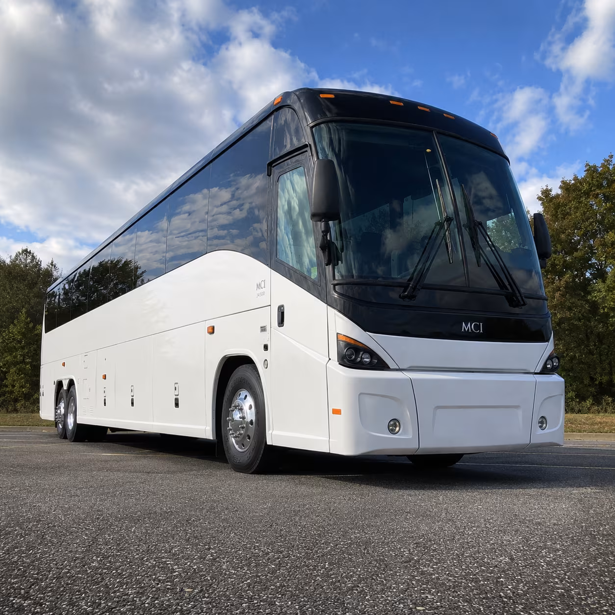 fairfield sleek charter bus rentals for fairfield corporate retreats