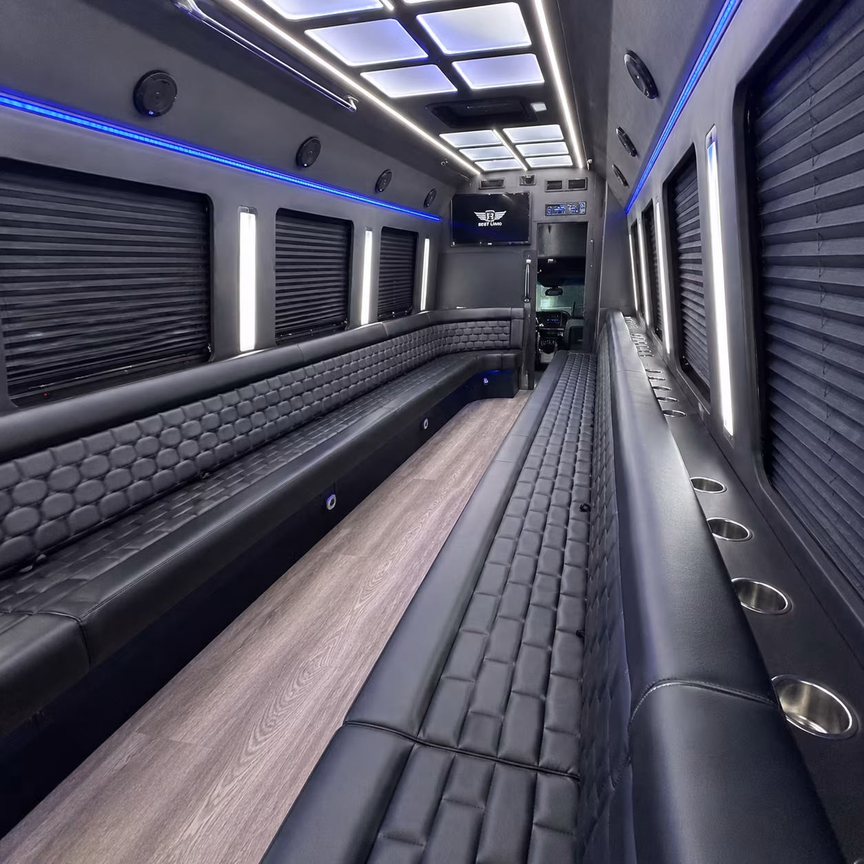 folsom holiday party bus rental