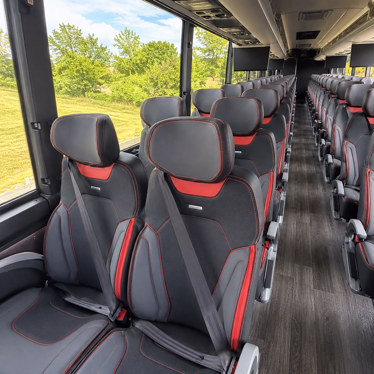 folsom private event transportation onboard seating