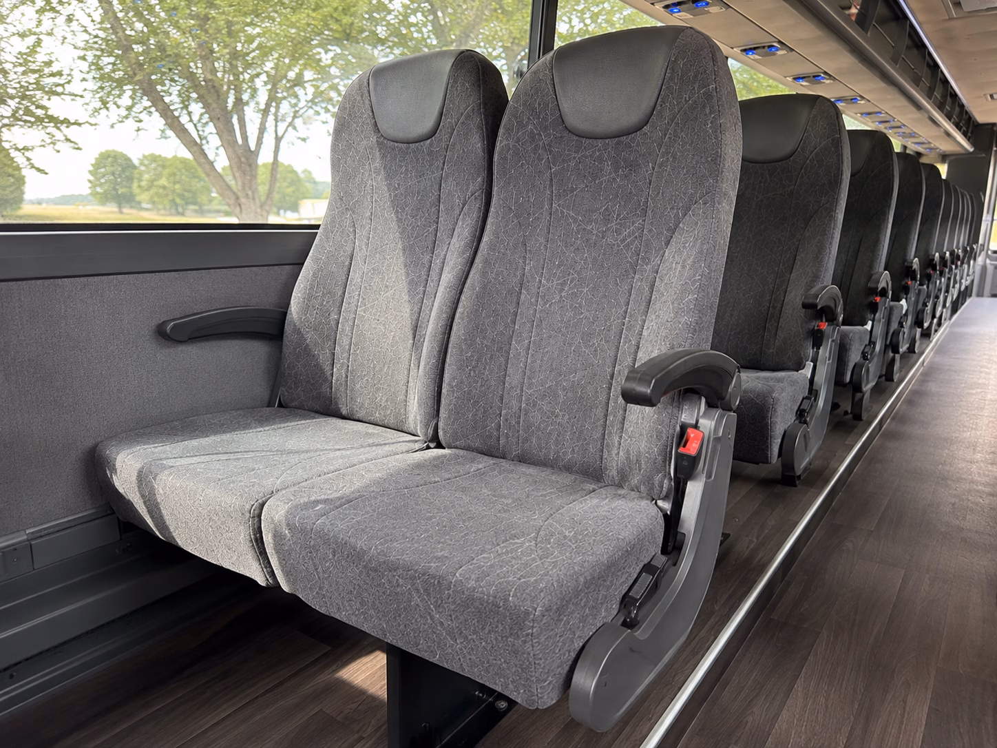 woodland rent a charter bus for your woodland wedding