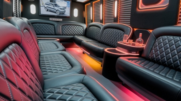 party bus rental inside citrus heights
