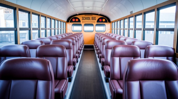 school bus rental interior citrus heights