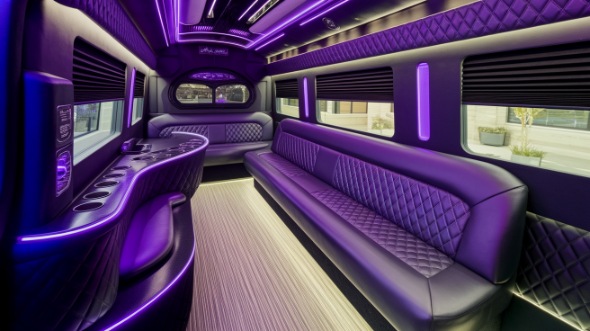 sprinter limo rental interior citrus heights